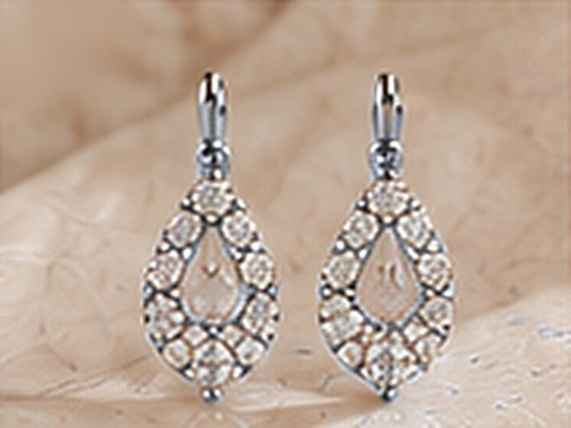 Aretes Gota de Plata