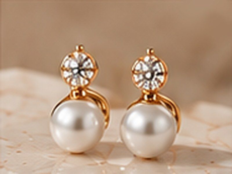 Aretes Perla Clásica