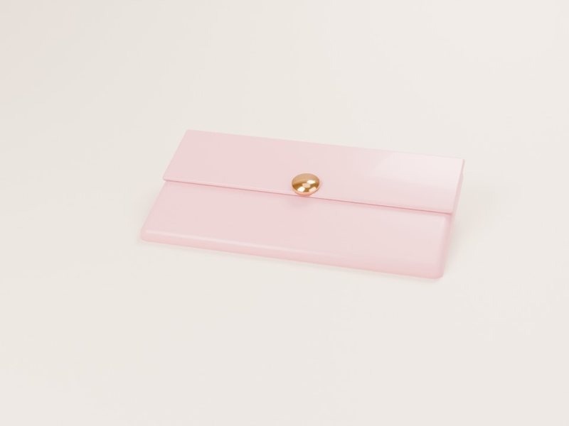 Cartera con broche