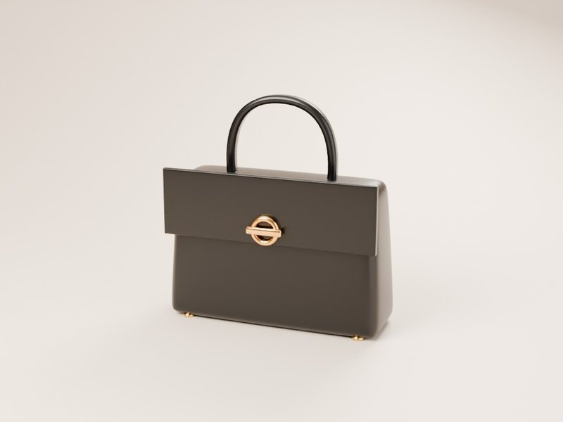 Bolso de asa corta