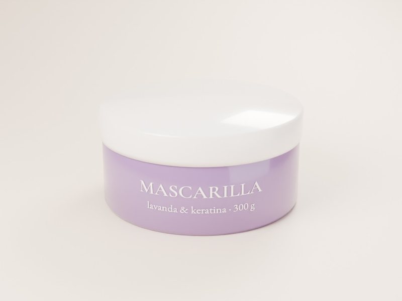 Mascarilla capilar lavanda y keratina