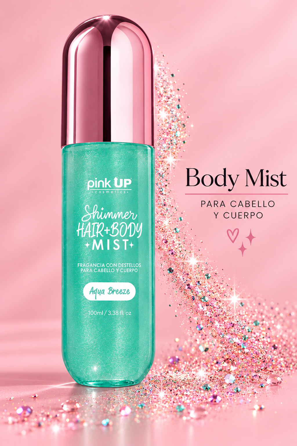 Shimmer Hair + Body Mist    Aqua Breeze