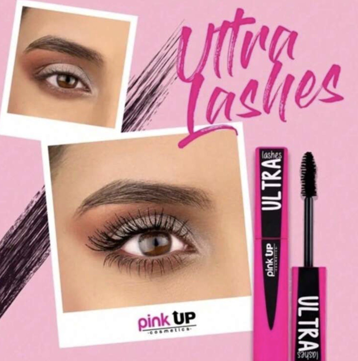 Máscara para pestañas Ultra Lashes Pink Up
