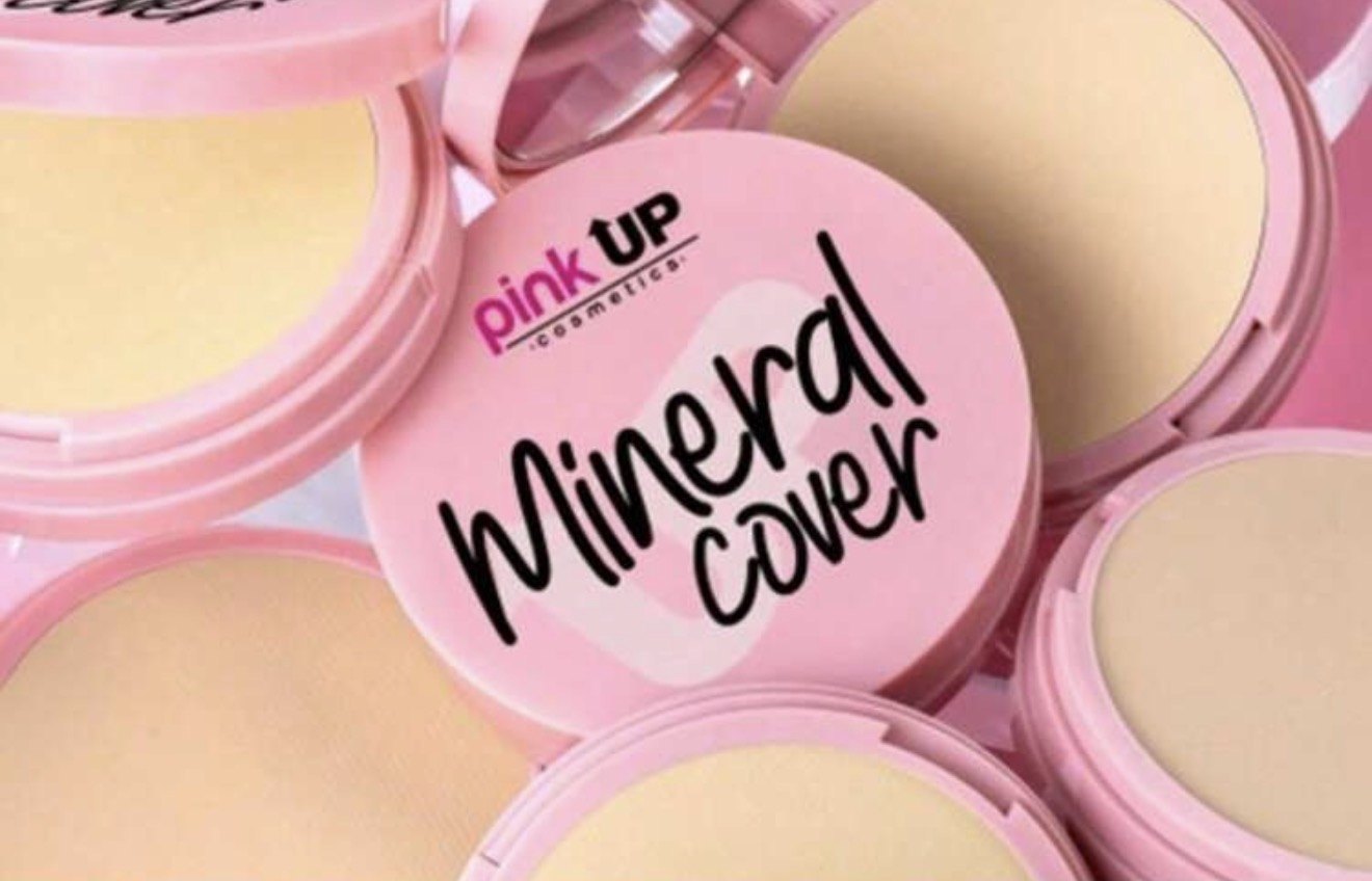 Polvo Mineral Cover acabado mate Pink Up