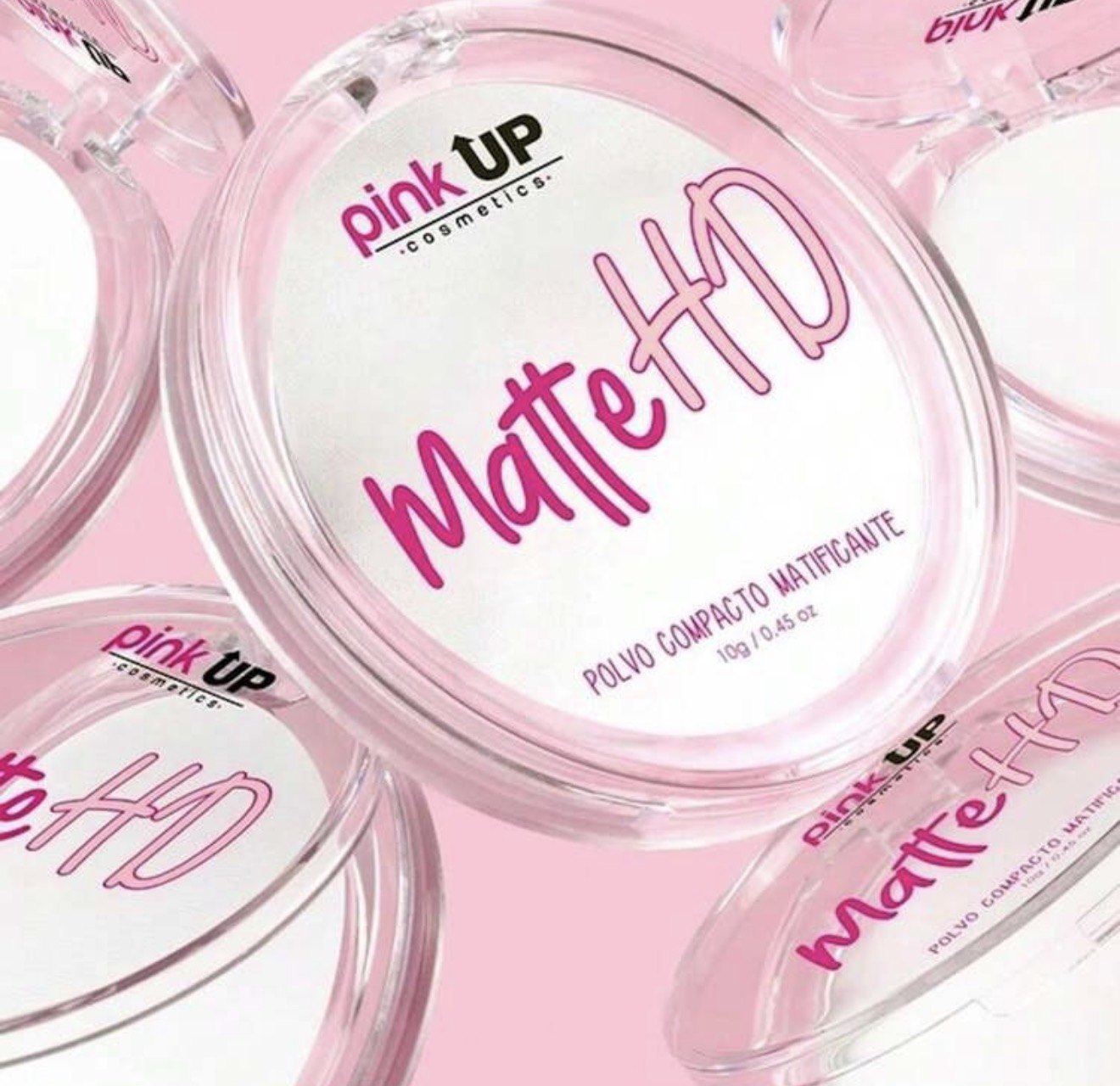 Polvo compacto HD matificante Pink Up